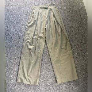 PIRAL WIDE LEG PLEATED TROUSERS